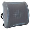 vidaXL Poduszka pod plecy Szary Pianka z pamięcią 36 x 30 x 12 cm