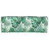 vidaXL Zestaw poduszek na paletę 2 pcs Wzór liścia 120 x 40 x 8 cm