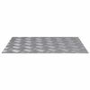 vidaXL Stopień 4 szt. 60 x 50 cm Srebrny Aluminium Prostokątny