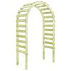 vidaXL Pergola ogrodowa z ławką, 130x60x230 cm, impregnowana sosna