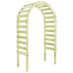 vidaXL Pergola ogrodowa z ławką, 130x60x230 cm, impregnowana sosna
