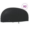 vidaXL Pokrowce na motocykl, 2 szt., 220x95x110cm, tkanina Oxford 210D