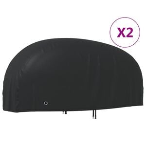 vidaXL Pokrowce na motocykl, 2 szt., 220x95x110cm, tkanina Oxford 210D