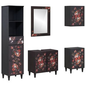 vidaXL Zestaw Szafek Łazienkowych 5 szt. 62 x 33 x 58 cm