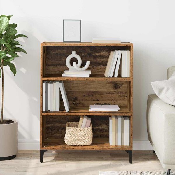 vidaXL Bufet Stare drewno 69,5 x 32,5 x 90 cm Materiał drewnopochodny