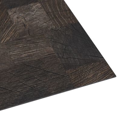 vidaXL Samoprzylepne panele podłogowe, 20 szt., PVC, 1,86 m², drewno