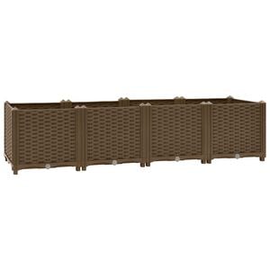vidaXL Podwyższone ł&oacute;żko 160x40x38 cm Polipropylen