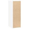 vidaXL Szafka, biała, 30x41x93 cm, materiał drewnopochodny