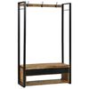 vidaXL Wieszak na Ubrania Brązowy 110 x 40 x 179 cm Lite drewno mango