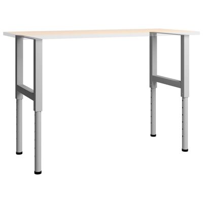 vidaXL Regulowane ramy stołu roboczego, 2 szt., metal, 55x(69-95,5) cm