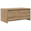 vidaXL Stolik kawowy Dąb artisan 90 x 50 x 41,5 cm Drewno inżynieryjne