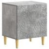 vidaXL Stolik nocny Betonowy szary 43 x 34,5 x 50 cm