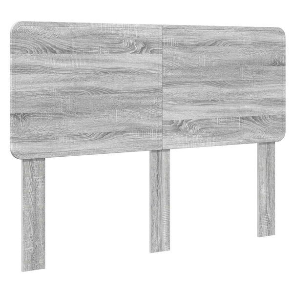vidaXL Zagł&oacute;wek Szary Sonoma 160 cm Materiał drewnopochodny