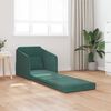 vidaXL Sofa Bed Ciemna zieleń 65 x 80 x 83 cm Aksamit