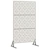 vidaXL Ekran prywatności Szary 100 x 50 x 180 cm