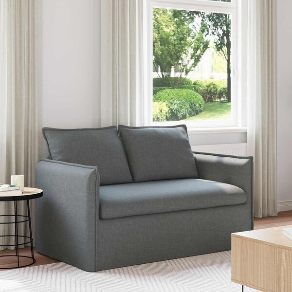 vidaXL Sofa Ciemnoszary