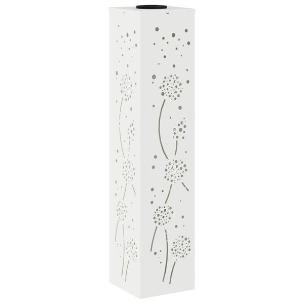 vidaXL Słoneczna LED lampa na ścieżkę 2 pcs Biały