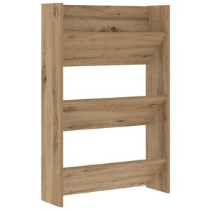 vidaXL Szafka na buty 60 x 18 x 90 cm Drewno inżynieryjne Dąb artisan