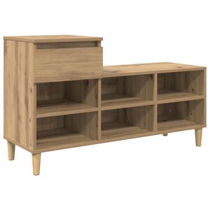 vidaXL Szafka na buty 102 x 36 x 60 cm Drewno inżynieryjne Dąb artisan