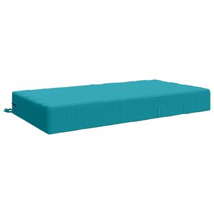 vidaXL Poduszka na siedzisko SOEST 100% poliester Turkusowy