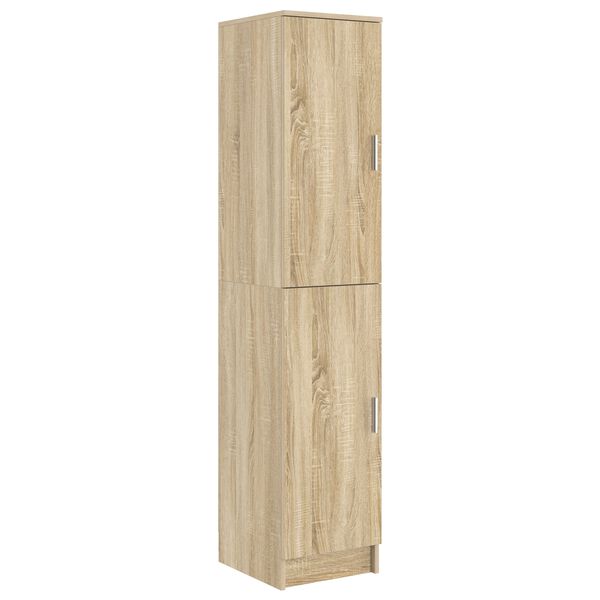 vidaXL Highboard Dąb Sonoma 35 x 39 x 168 cm