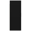 vidaXL Szafka wisząca, czarna, 69,5x34x90 cm