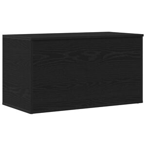 vidaXL Skrzynia do przechowywania Czarny Dąb 84 x 42 x 46 cm