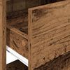 vidaXL Szafki nocne z szufladą, 2 szt., stare drewno, 51x31x47 cm