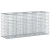 vidaXL Podniesione ł&oacute;żko gabionowe 170 x 50 x 80 cm Stal ocynkowana