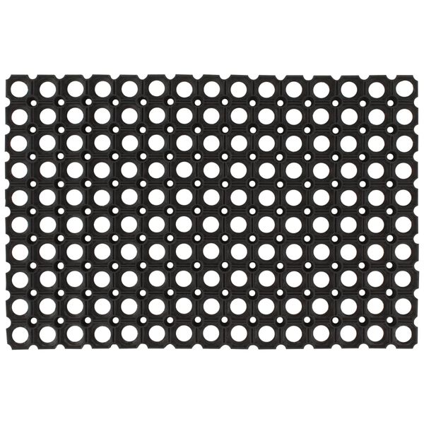 vidaXL Gumowe maty, wycieraczki, 5 szt., 22 mm, 40 x 60 cm