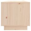 vidaXL Szafka pod telewizor, 90x35x35 cm, lite drewno sosnowe