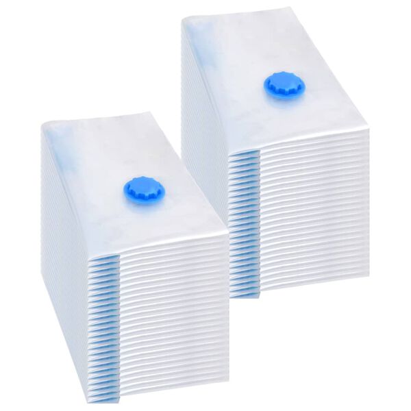 vidaXL Pr&oacute;żniowe worki podr&oacute;żne na ubrania, 60x40 cm, 50 szt.