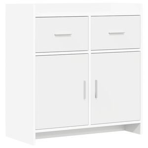 vidaXL Bufet Biały 75 x 36 x 80 cm Drewno inżynieryjne