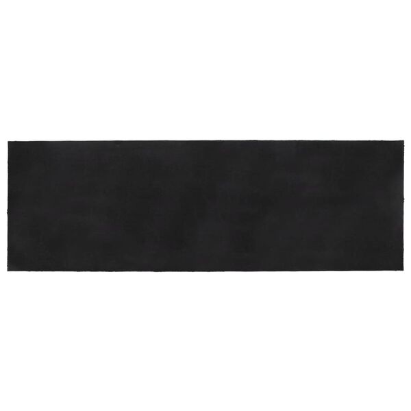 vidaXL Wycieraczka, ciemnoszara, 100x300cm, włókno kokosowe, tuftowana