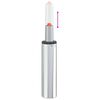 vidaXL Cylinder gazowy do krzesła biurowego chrom 7 cm Żelazo