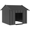 vidaXL Buda dla psa z dachem, 85x107x81 cm, stal galwanizowana