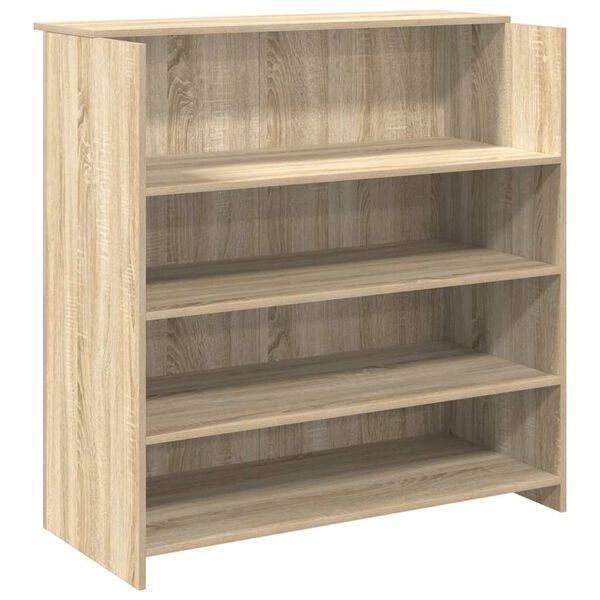 vidaXL Biurko recepcyjne Sonoma Oak 100x50x103,5 cm Drewno konstrukcyjne