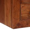 vidaXL Bufet z szufladą Brązowy 80 x 30 x 55 cm lite drewno akacjowe
