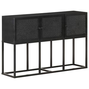vidaXL Szafka, 115 x 30 x 76 cm, lite drewno mango