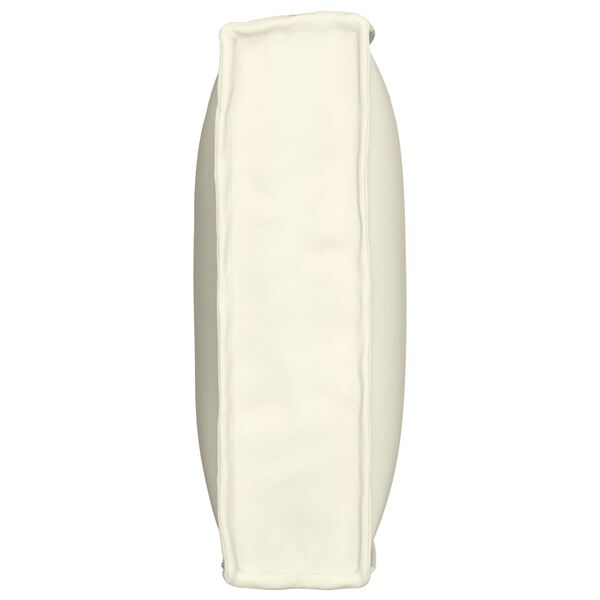 vidaXL Poduszka na oparcie z palet z poduszką Kremowy 80 x 40 x 12 cm