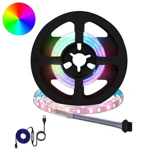 vidaXL Taśma LED 2 pcs Czarny i przezroczysty 400 mm Miedź i plastik