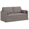 vidaXL Sofa 2 pcs Ciemnoszary 158 x 78 x 80 cm tkanina