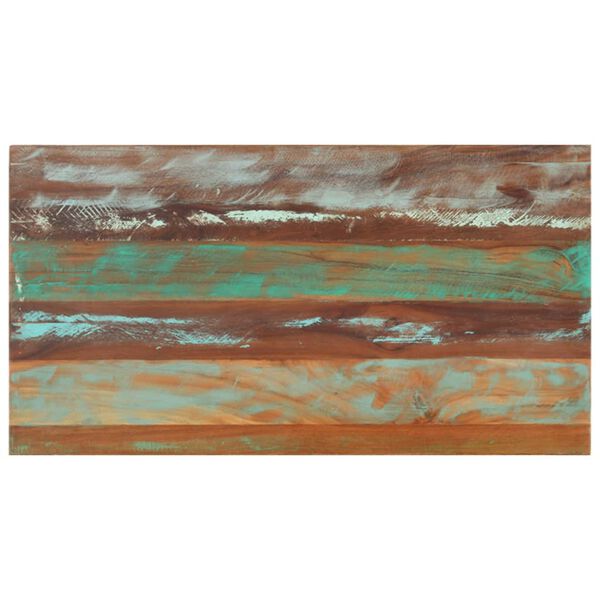 vidaXL Stolik barowy, 112x60x108 cm, lite drewno z odzysku