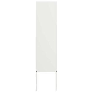 vidaXL Ekran zapewniający prywatność w ogrodzie Biały 32 x 140 cm