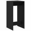 vidaXL St&oacute;ł barowy 51 x 50 x 103,5 cm Drewno inżynieryjne Czarny Dąb