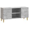 vidaXL Szafka pod telewizor 102 x 34,5 x 50 cm Betonowy szary