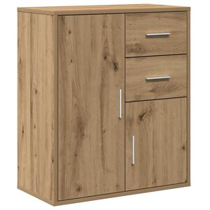 vidaXL Bufet Dąb rzemieślniczy 60 x 31 x 70 cm Drewno inżynieryjne