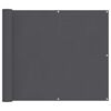 vidaXL Ekran balkonowy Antracyt 100 x 600 cm Materiał Oxford