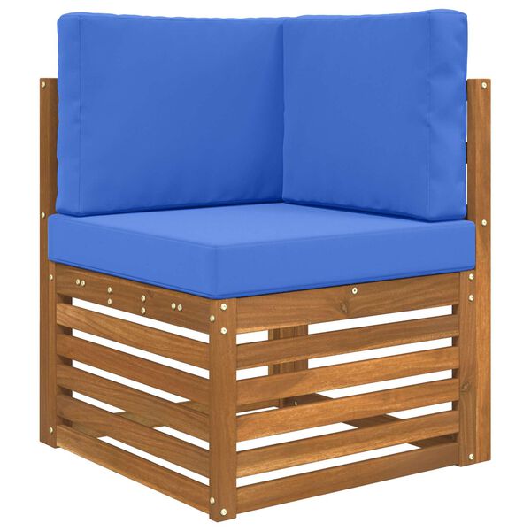 vidaXL Poduszka do sofy na zewnątrz 3 pcs Turkusowy Poliester