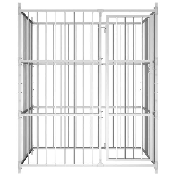 vidaXL Kojec dla psa, 150 x 150 x 185 cm